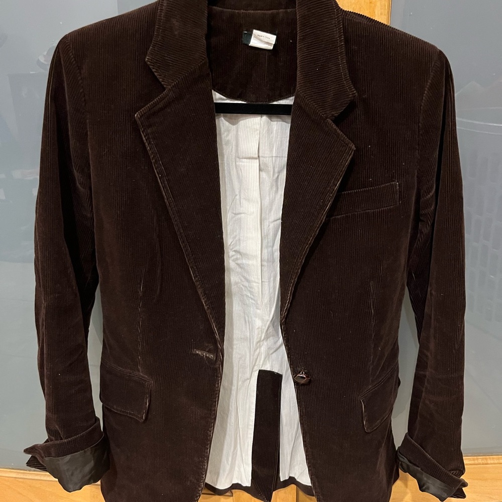 Jcrew Womens size 6 brown corduroy blazer